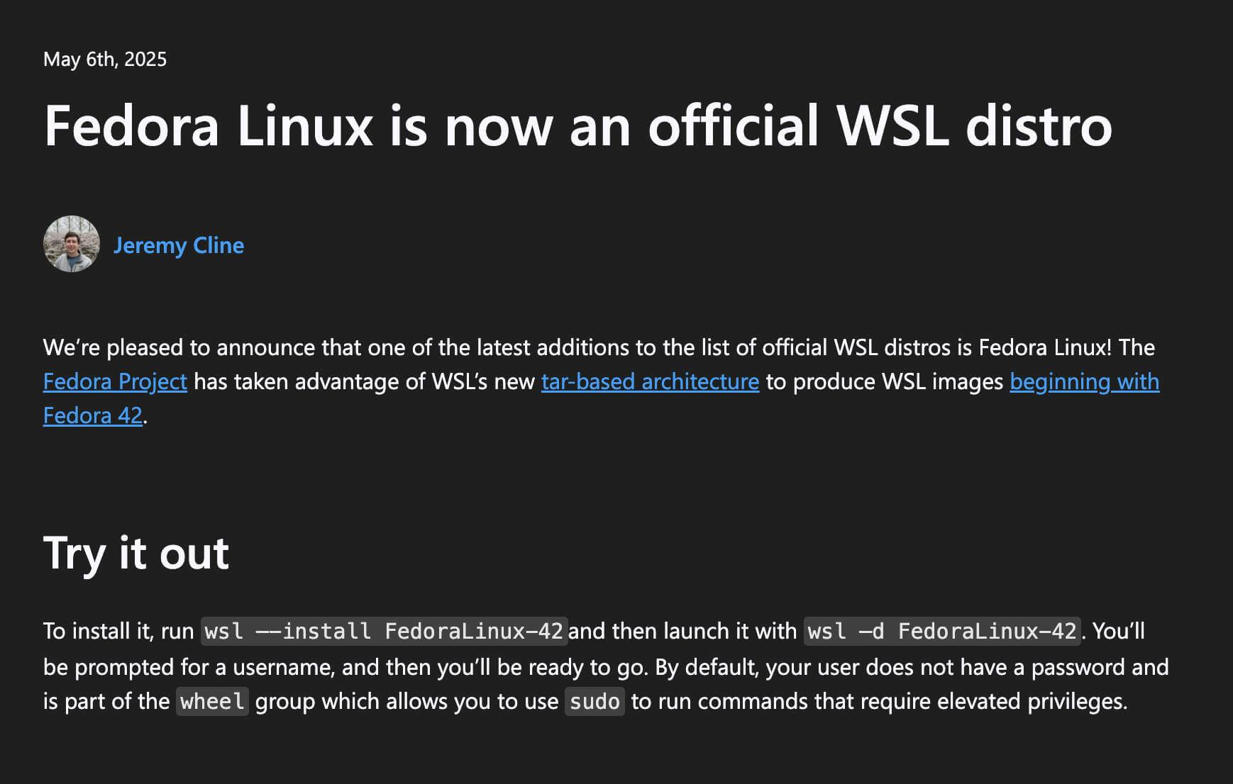 Fedora Linux
