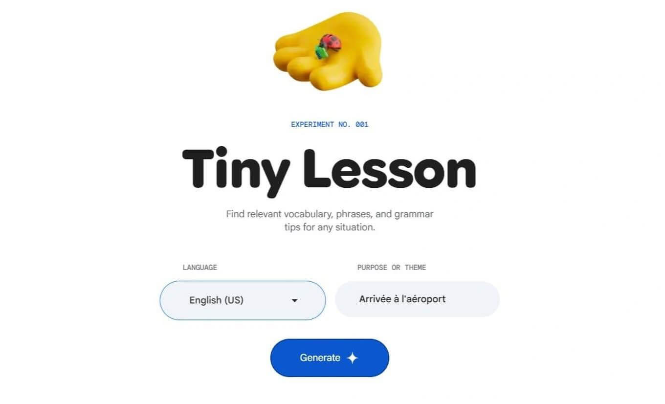 Google launches AI tool for learning foreign languages.